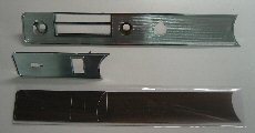 1969 GTO / LeMANS LOWER DASH CHROME 2 PIECE NEW